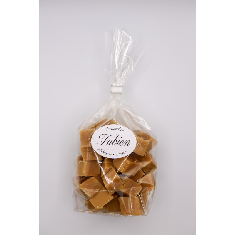 Caramels artisanaux suisses – Sachet Gourmand 200g