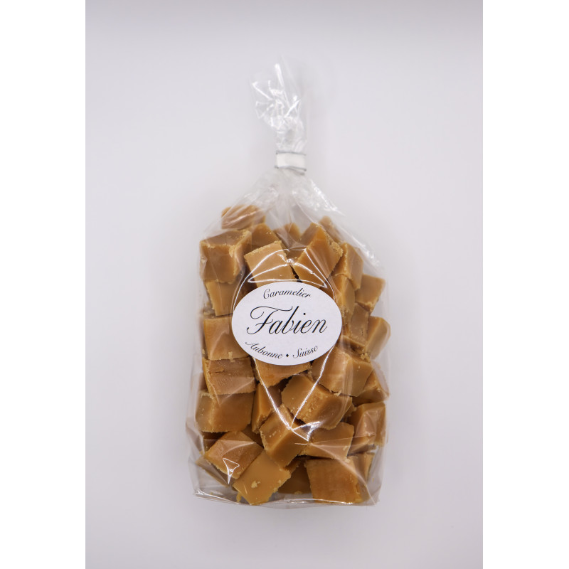 Caramels artisanaux suisses – Sachet Gourmand 300g